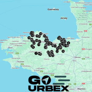 Carte Urbex Côtes-d'Armor 2026 Gourbex Carte urbex Côtes-d'Armor 2026 sur smartphone pour explorer Saint-Brieuc et Lannion.