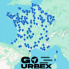 Carte Urbex Gratuite 2026 : 200 lieux abandonnés Aperçu de la carte urbex gratuite avec des points de spots d'exploration en France