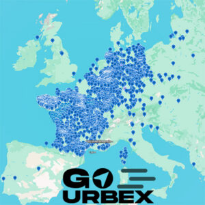 Carte urbex Europe 2026 regroupant plus de 4200 lieux abandonnés sur le continent.