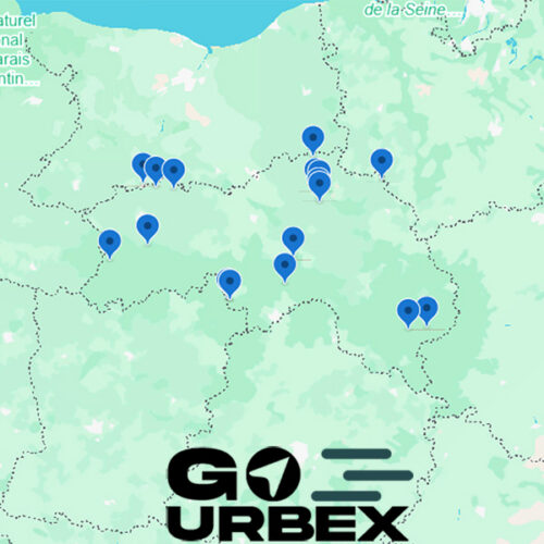 Carte urbex Orne 2026 sur smartphone pour explorer Alençon et le Perche.