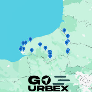 Carte urbex Seine-Maritime 2026 sur smartphone pour explorer Rouen et Le Havre.