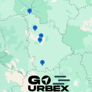 Carte urbex Vienne 2026 sur smartphone montrant les spots abandonnés du Poitou.