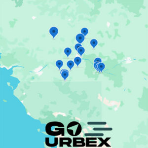 Carte Urbex Maine-et-Loire Gourbex Carte urbex Maine-et-Loire sur smartphone affichant 22 points GPS de lieux abandonnés en Anjou.