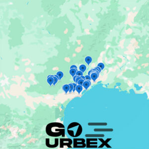 Carte Urbex Hérault Gourbex Carte urbex Hérault sur smartphone affichant 42 points GPS de lieux abandonnés entre Montpellier et Béziers.